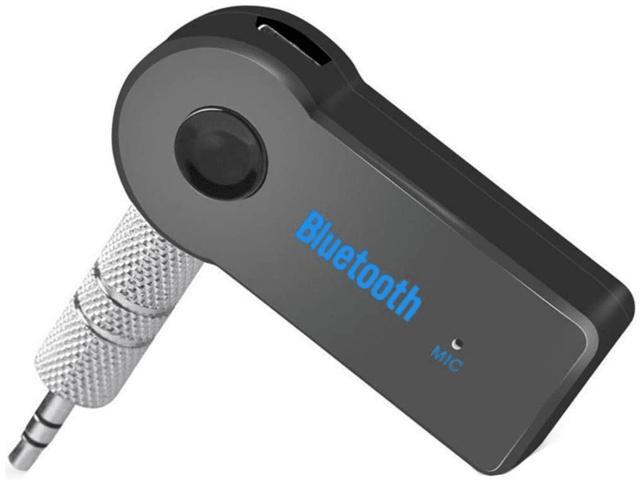 Mini Bluetooth Receiver For BLU G80, Wireless To 3.5mm Jack Hands-Free Car Kit 3.5mm Audio Jack w/ LED Button Indicator for Audio Stereo System...
