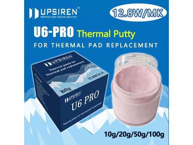 UPSIREN U6 PRO Thermal Putty For VGA GPU IC Processor Rapid Cooling Thermal Pad Replacement Heat Blocking Putty High Performance 50 g