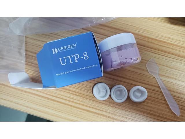 UPSIREN UTP-8 Thermal Putty For VGA GPU IC Processor Rapid Cooling Thermal Pad Replacement Heat Blocking Putty High Performance 50 g