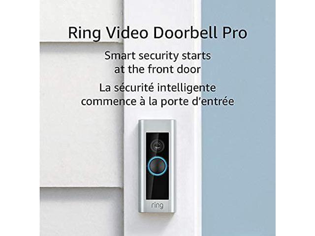 Ring Doorbell Pro Satin Nickel
