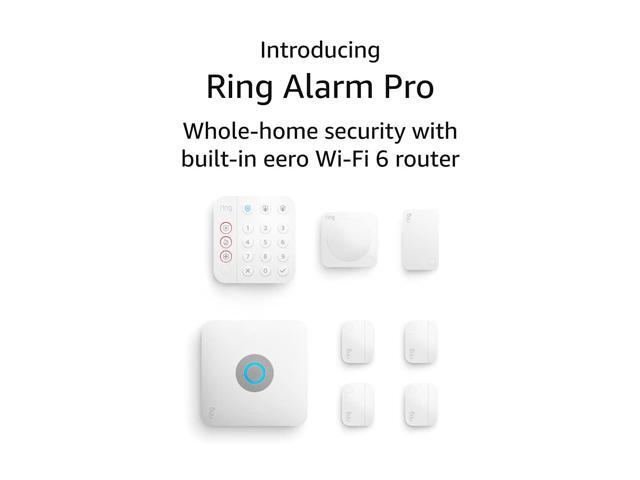 Ring - Alarm Pro Home Security Kit 8 Pieces - White - image 3