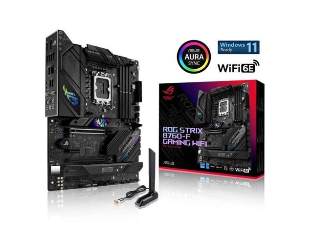 ASUS ROG STRIX B760-F GAMING WIFI (13th and 12th Gen) LGA1700 Motherboard (ATX/Intel 2.5Gb+WI-FI 6E)