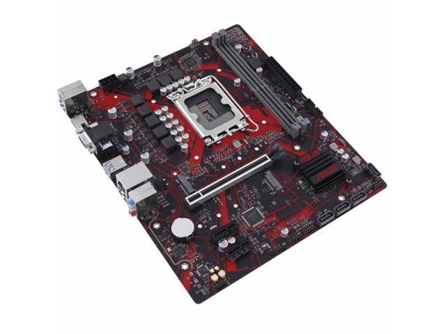 ASUS EX-B760M-V5 D4, Intel B760 LGA 1700 mATX motherboard with PCIe 4.0, 8 power stages, Realtek 2.5 Gb Ethernet, HDMI, USB 3.2 Gen 1,...