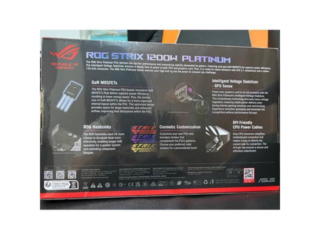 ASUS ROG STRIX 1200W Platinum Power Supply.--International Version No Warranty, [Shipping in 7 working days]