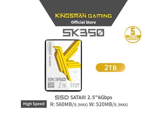 AITC KINGSMAN SK350 2.5' 2TB SATA III 3D NAND Internal Solid-State Drive (SSD)