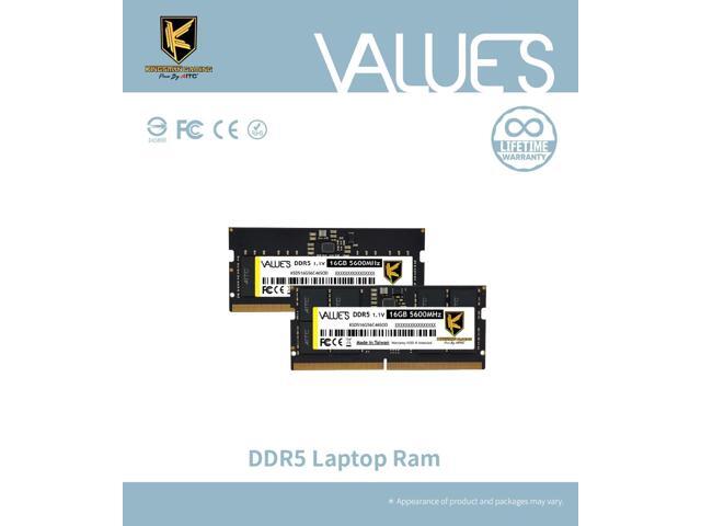 KINGSMAN 16GB 262-Pin DDR5 SO-DIMM DDR5 5600 (PC5 44800) Laptop Memory Model