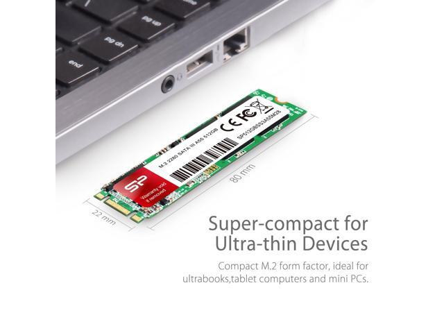 Silicon Power 512GB A55 M.2 SSD SATA III Internal Solid State Drive 2280 SU512GBSS3A55M28AC