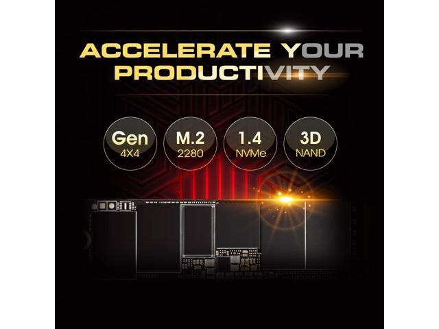 Silicon Power 2TB UD90 NVMe 4.0 Gen4 PCIe M.2 SSD R/W up to 5,000/4,800 MB/s
