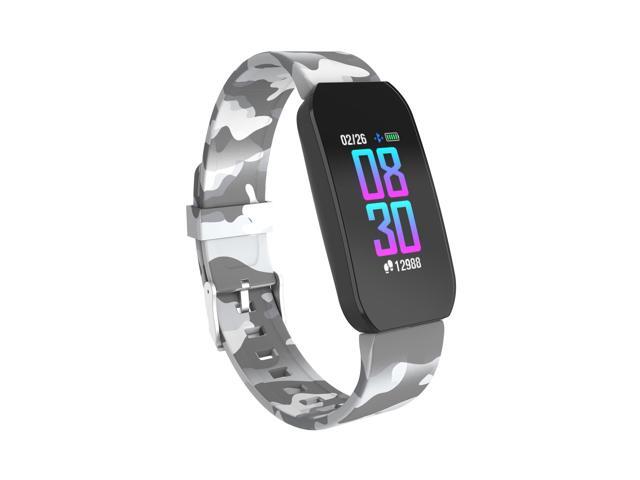 Fitness Watch iTouch Active Heart Rate, Step Counter, Message, IP68 Swimming Waterproof for Women and Men, Touch Screen, Compatible with iPhone and.