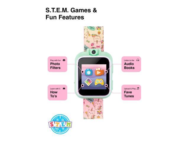Kids Smart Watch PlayZoom 2 - Video Camera Selfies STEM Learning Educational Fun Games, MP3 Music Player Audio Books Touch Screen Sports Digital...