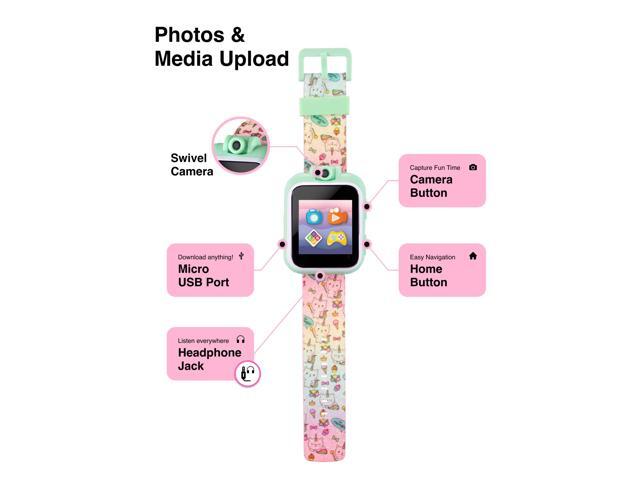 Kids Smart Watch PlayZoom 2 - Video Camera Selfies STEM Learning Educational Fun Games, MP3 Music Player Audio Books Touch Screen Sports Digital...