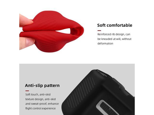 Anti-bump Cover Silicone Protective Sleeve for DJI Mavic 3 / Mini 3 PRO / Air 2/Air 2S/Mini 2 RC-N1 Remote Control Drone Accessories Black