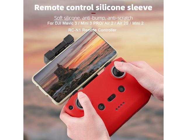 Anti-bump Cover Silicone Protective Sleeve for DJI Mavic 3 / Mini 3 PRO / Air 2/Air 2S/Mini 2 RC-N1 Remote Control Drone Accessories Gray