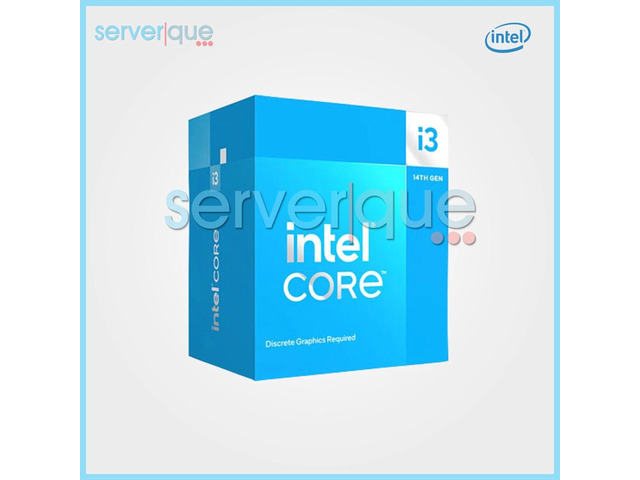 BX8071514100F Intel Core i3-14100F Quad-Core 3.50GHz 12MB FCLGA1700 Processor