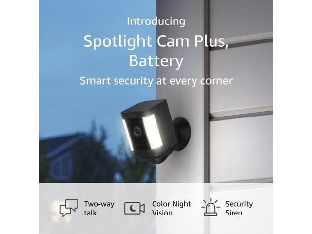Ring - Spotlight Cam Plus Outdoor/Indoor Wireless 1080p Battery Surveillance Camera - Black - image 7