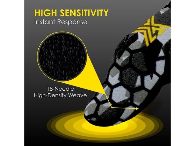 6 Pack Mobile Gaming Corps ClawSocks Phone Gaming Finger Sleeves - Geo Camo