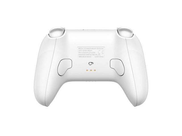 8BitDo - Ultimate Bluetooth Controller for Switch and Windows with Charging Dock - White - image 5