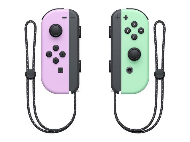 Nintendo - Joy-Con (L/R) Wireless Controllers - Pastel Purple/ Pastel Green - image 2