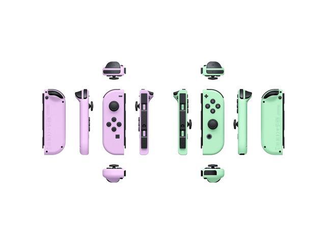 Nintendo - Joy-Con (L/R) Wireless Controllers - Pastel Purple/ Pastel Green - image 4