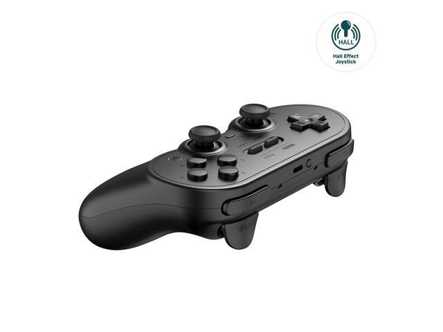 8BitDo - Pro 2 Bluetooth Controller for Switch, Windows, macOS, Android, and Steam Deck with Hall Effect Joysticks - Black - image 4