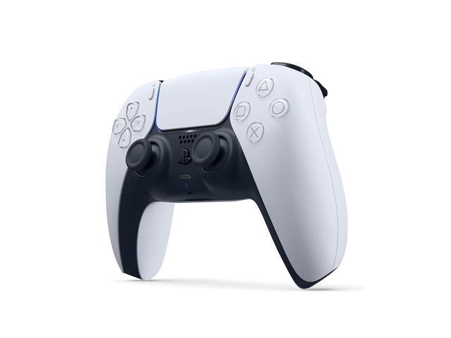 Sony PlayStation 5 DualSense Wireless Controller with MightySkins Custom Decal Skin Voucher - Glacier White