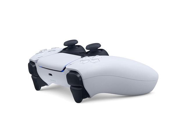 Sony PlayStation 5 DualSense Wireless Controller with MightySkins Custom Decal Skin Voucher - Glacier White