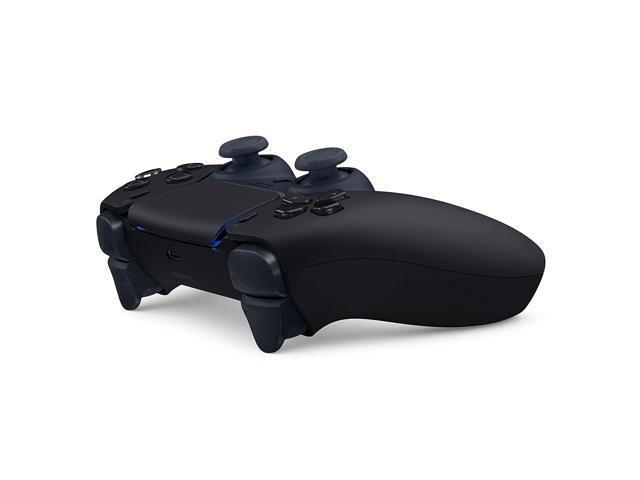 Sony PlayStation 5 DualSense Wireless Controller with MightySkins Custom Decal Skin Voucher - Midnight Black
