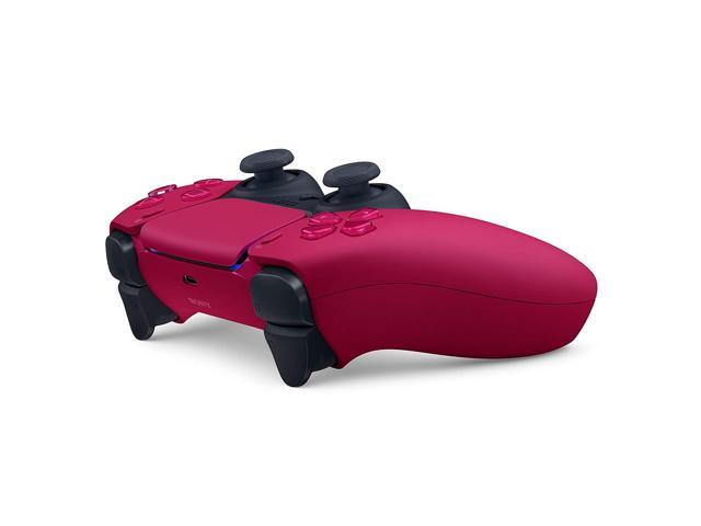 Sony PlayStation 5 DualSense Wireless Controller with MightySkins Custom Decal Skin Voucher - Cosmic Red