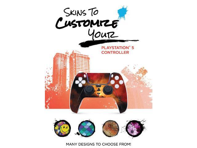 Sony PlayStation 5 DualSense Wireless Controller with MightySkins Custom Decal Skin Voucher - Gray Camo