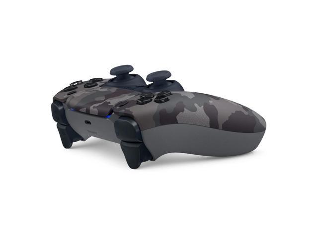 Sony PlayStation 5 DualSense Wireless Controller with MightySkins Custom Decal Skin Voucher - Gray Camo