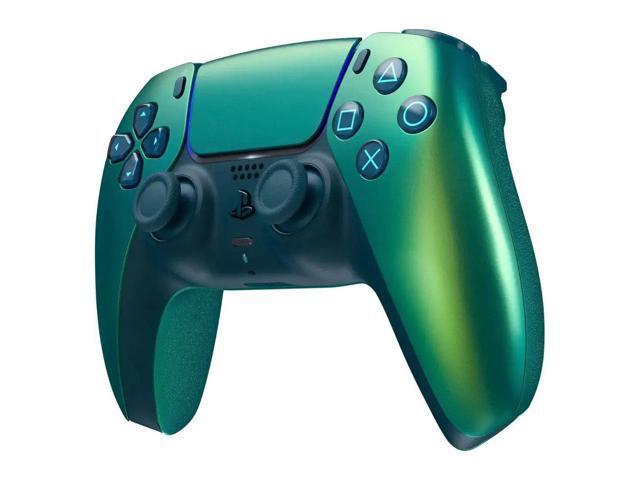 Sony PlayStation 5 DualSense Wireless Controller with MightySkins Custom Decal Skin Voucher - Chroma Teal