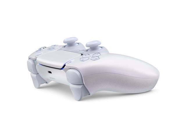 Sony PlayStation 5 DualSense Wireless Controller with MightySkins Custom Decal Skin Voucher - Chroma Pearl