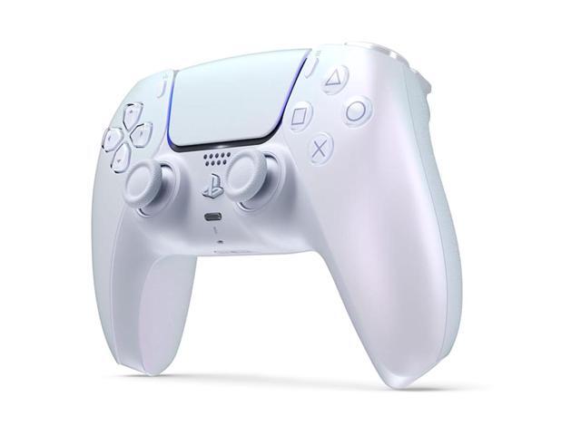 Sony PlayStation 5 DualSense Wireless Controller with MightySkins Custom Decal Skin Voucher - Chroma Pearl