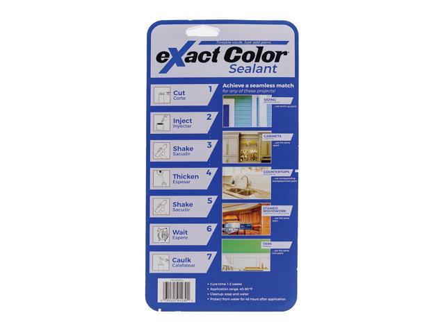 Sashco 12030 9.5 oz eXact Color Tintable Latex Caulk DIY Kit