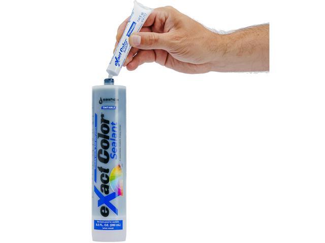 Sashco 12030 9.5 oz eXact Color Tintable Latex Caulk DIY Kit