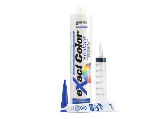 Sashco 12030 9.5 oz eXact Color Tintable Latex Caulk DIY Kit - 6 Pack