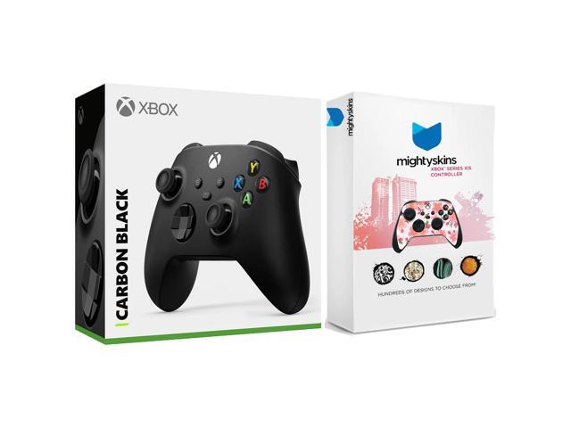 Xbox Wireless Controller for Series X, Series S, Windows with MightySkins Custom Skin Code - Carbon Black
