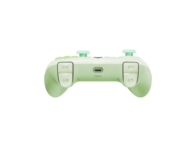 8Bitdo Ultimate Mini Wired Controller with RGB Ring, Hall Effect Joysticks and Triggers for Xbox, Windows - Translucent Green