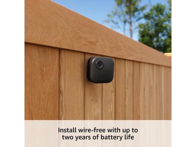 Blink - Outdoor 4 1-Camera Wireless 1080p Security System with Up to Two-year Battery Life - Black - image 5