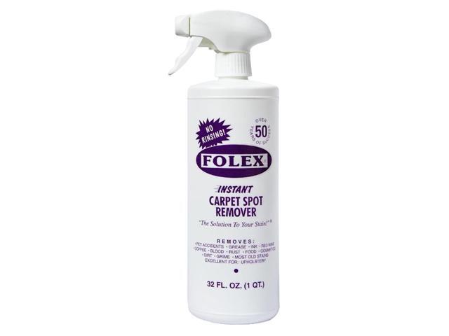 Folex Instant Carpet Spot Remover Carpet Cleaner and Hardwood, Laminate, Tile & Floor Cleaner with 2x Reusable Cleaning Cloth Bundle - 1 Pack