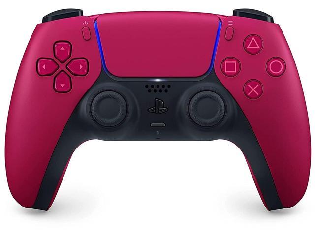 Sony Playstation 5 Slim Disc with Spider-Man: Miles Morales, Extra Cosmic Red Controller, Trigger Stop Kit, Charge Dock and MightySkins Decal...