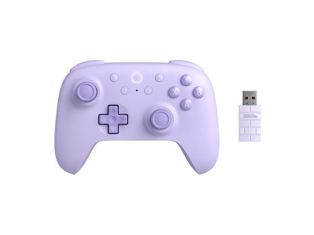 8Bitdo Ultimate 2C Wireless Controller for Windows and Android with Hall Effect Joysticks - Purple