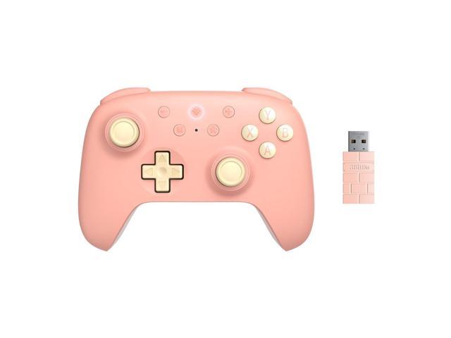 8Bitdo Ultimate 2C Wireless Controller for Windows and Android with Hall Effect Joysticks - Peach