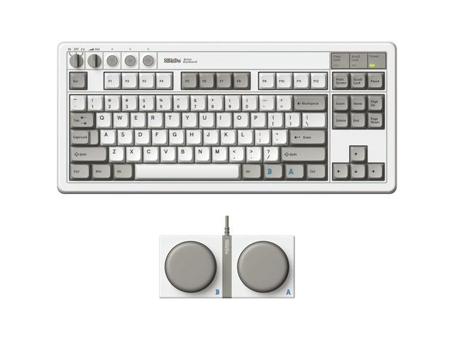 8BitDo Retro Wireless Gaming Mechanical Keyboard with Number Pad for Windows and Android - M Edition