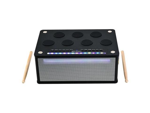 Emerson Bluetooth Party Speaker with Digital Drum Function - Black
