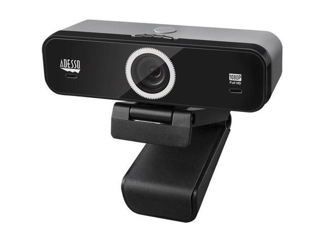 Adesso 1080p Full HD Fixed Focus USB Webcam with Adjustable View Angle Built-In & Dual Microphones - image 11