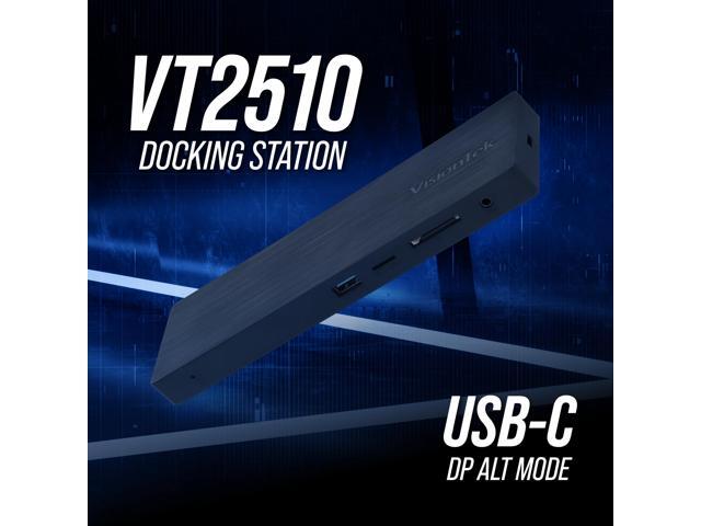 VisionTek VT2510 USB-C Docking Station - Multi Display MST Dock 100W Power Delivery - image 6