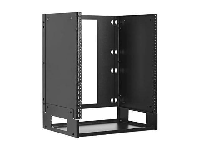 Tripp Lite 4U Wall Mount Bracket Rack Enclosure for Small Switches and Patch Panels, 14.75 inches Deep, Hinged Door for Equipment Access, 5-Year...