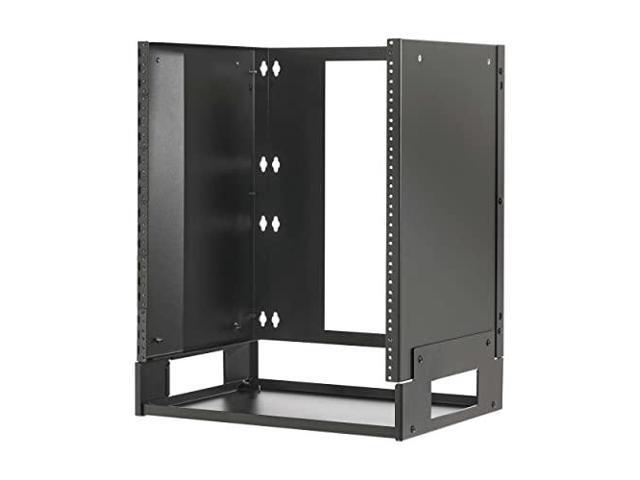 Tripp Lite 4U Wall Mount Bracket Rack Enclosure for Small Switches and Patch Panels, 14.75 inches Deep, Hinged Door for Equipment Access, 5-Year...