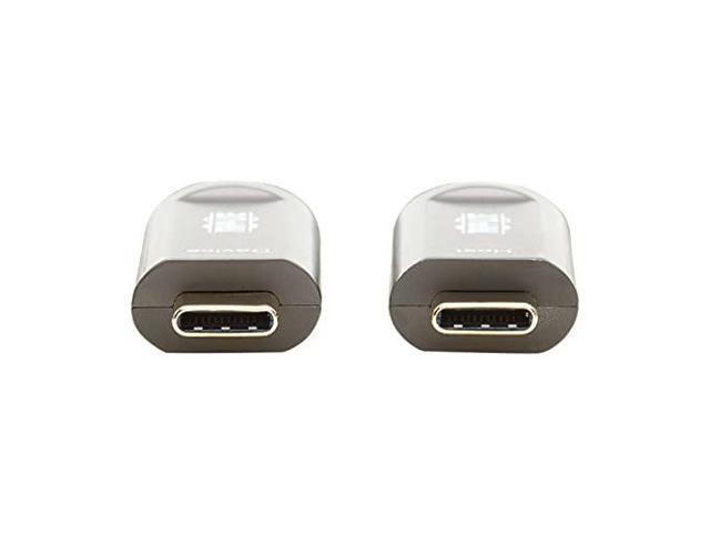 Tripp Lite USB-C Fiber (10 Gbps) Data Cable, USB 3.2 Active Optical Cable, Male to Male, Black, Plenum-Rated for in Wall & Ceiling Installations,...